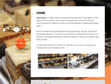 Tablet Screenshot of deliceroyalbakery.com